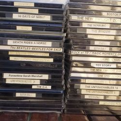 about 210 dvds