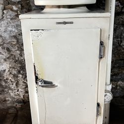 Antique GE Refrigerator I