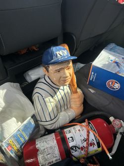 Babe Ruth cookie jar