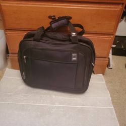 Delsey Lightweight Carry On Rolling Laptop Lugagge Bag
