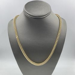 14KT YELLOW GOLD 25” FRANCO CHAIN 5.25MM 40.5GR