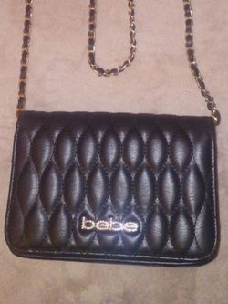 Bebe leather crossbody purse