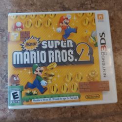 Nintendo 3DS Super Mario Bros #2