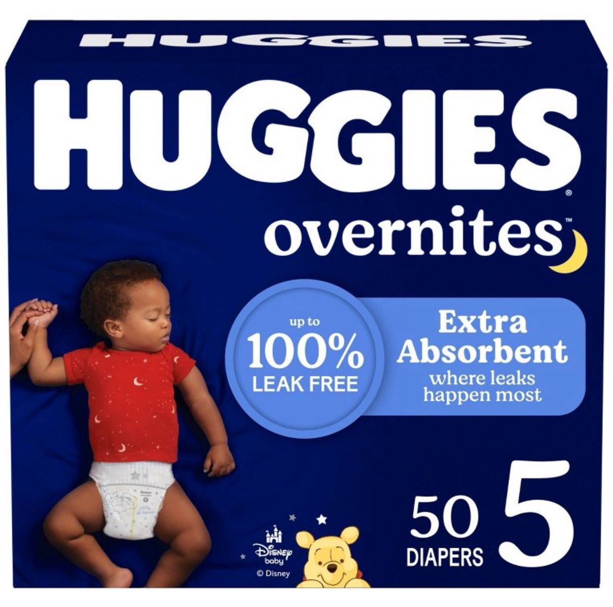 HUGGIES OVERNITES SIZE 5