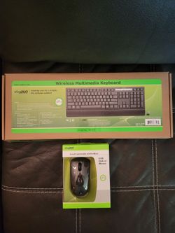 VOGDUO WIRELESS KEYBOARD & WIRELESS MOUSE!