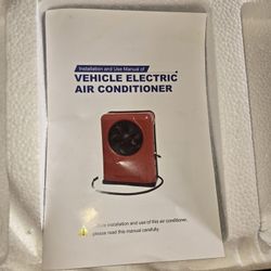 Electric truck air conditioner 