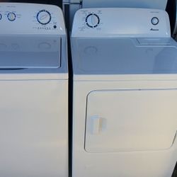 Amana Washer-Dryer Set Gas Like New