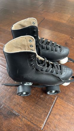 Chicago Skates Black Quad Roller Skates