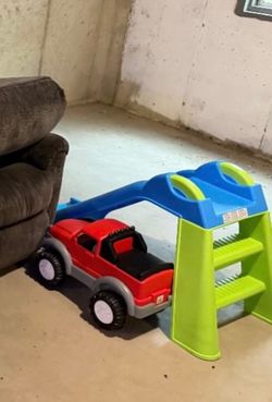 Baby/toddler slide and truck