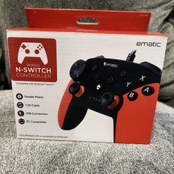 Ematic Wired Controller for Nintendo Switch NIB