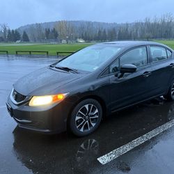 Honda Civic Ex Sedan Clean Title