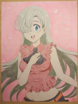 Anime Artwork - Elizabeth (The Seven Deadly Sins)