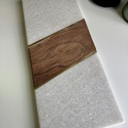 Cheese Board - Marble + wood