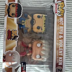 Funko Pop! Games – Hot Ryu & Violent Ken (2-Pack)