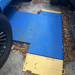 Floor car lift