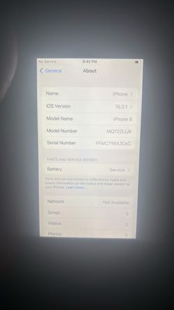 iPhone 8 unlocked 64 gb