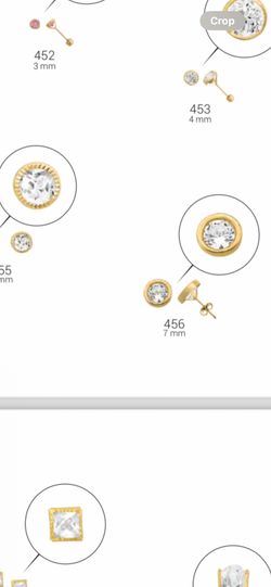 Gold 10k Earrings & 14k