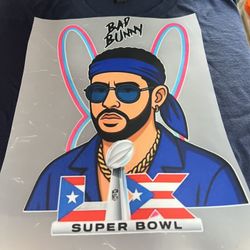 Bad Bunny Super Bowl Tshirts Different Ones