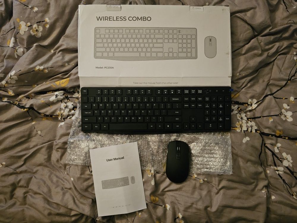 Wireless Keyboard And Mouse Combo