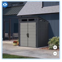 Suncast 6' x 5' Modern Shed- New In Box 