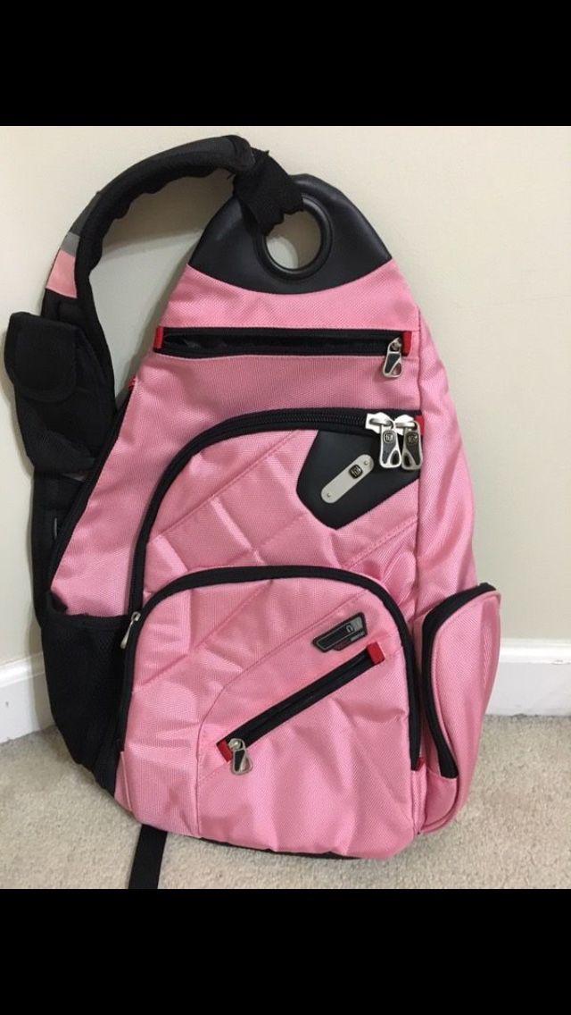FUL pink laptop backpack