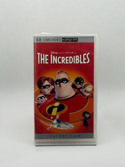 The Incredibles Disney Pixar UMD Video for PSP