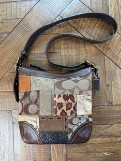 Coach Patchwork Shoulder Bag