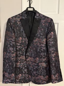 Jos. A. Bank Camo Dinner Jacket Blazer Slim Fit - Size 44L