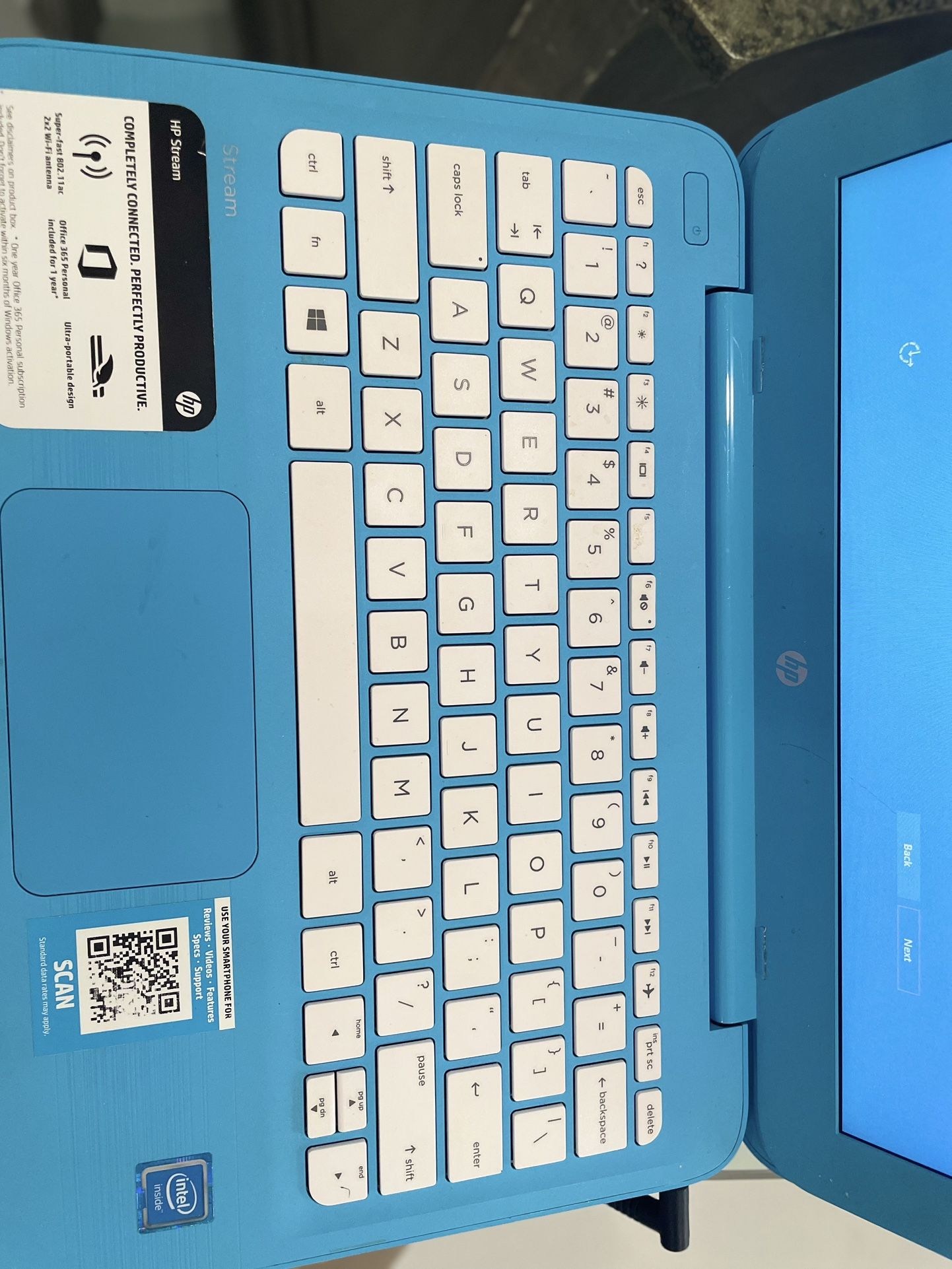 Hp  Stream Laptop PC Model 11-y010nr