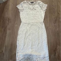 White Lace Dress 