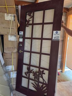 Puerta de seguridad nueva