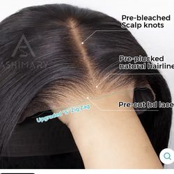 New Human Haïr Wig $55