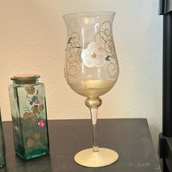 Painted Glass Decor