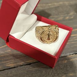 📿 San Benito Ring – 14k Ring | Protection & Faith