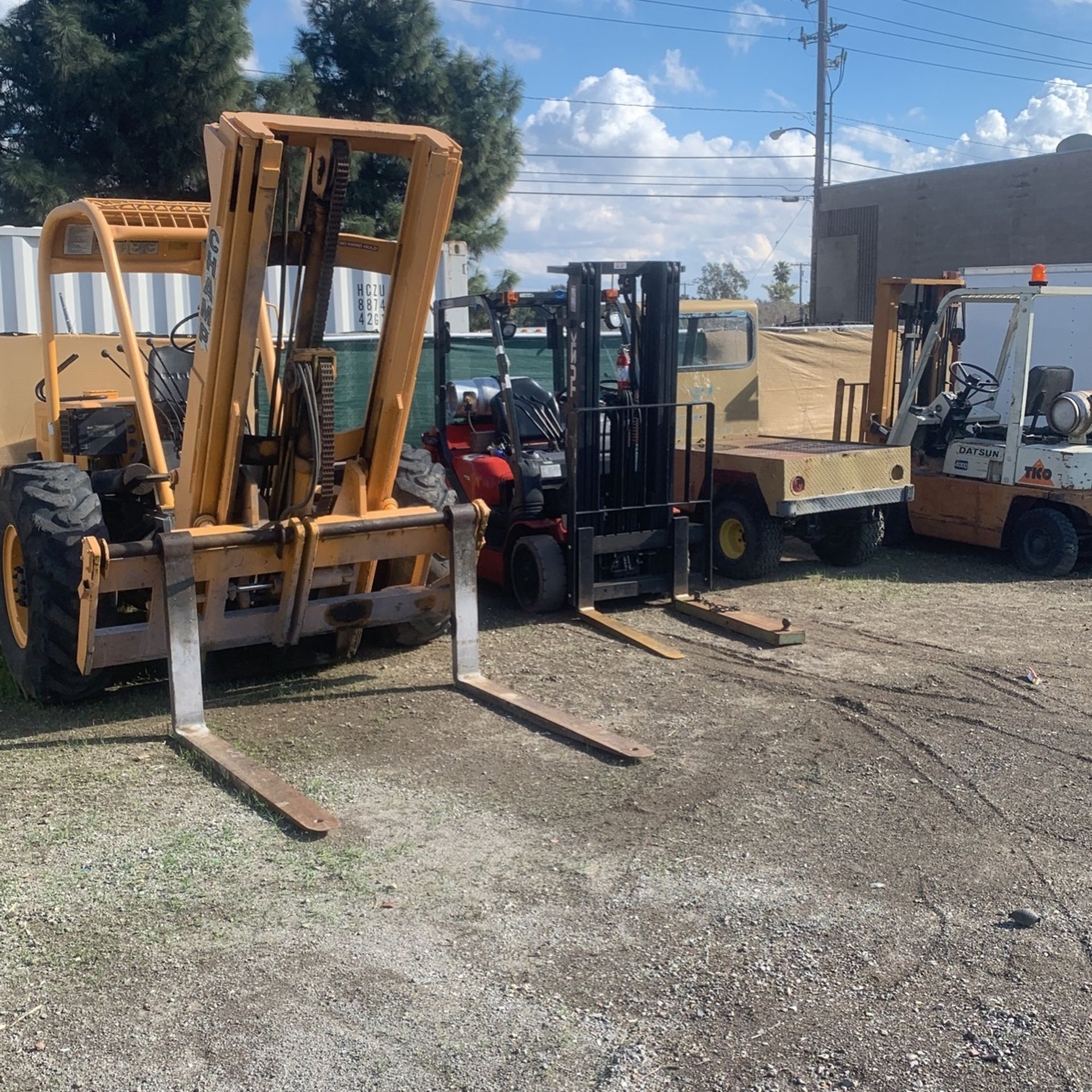 Forklift for sale and other things GMC stepside was sold