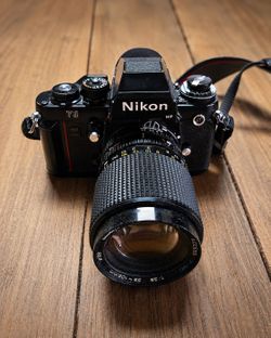 Nikon F3 HP 35mm film camera bundle