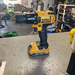 DeWalt 20v Drill And battery $45