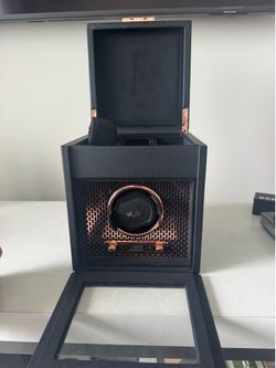 WOLF watch winder ROSE GOLD / black module 2.7