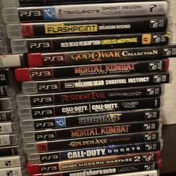 PS3 Video Games 
