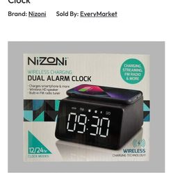 iPhone Charger Clock Radio Speaker 