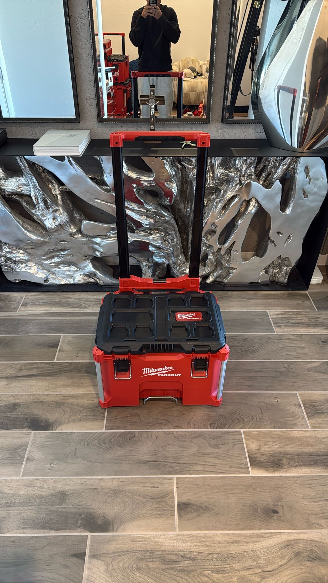 Milwaukee Packout Rolling Tool Box new