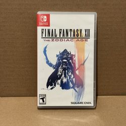 FINAL FANTASY XII THE ZODIAC AGE