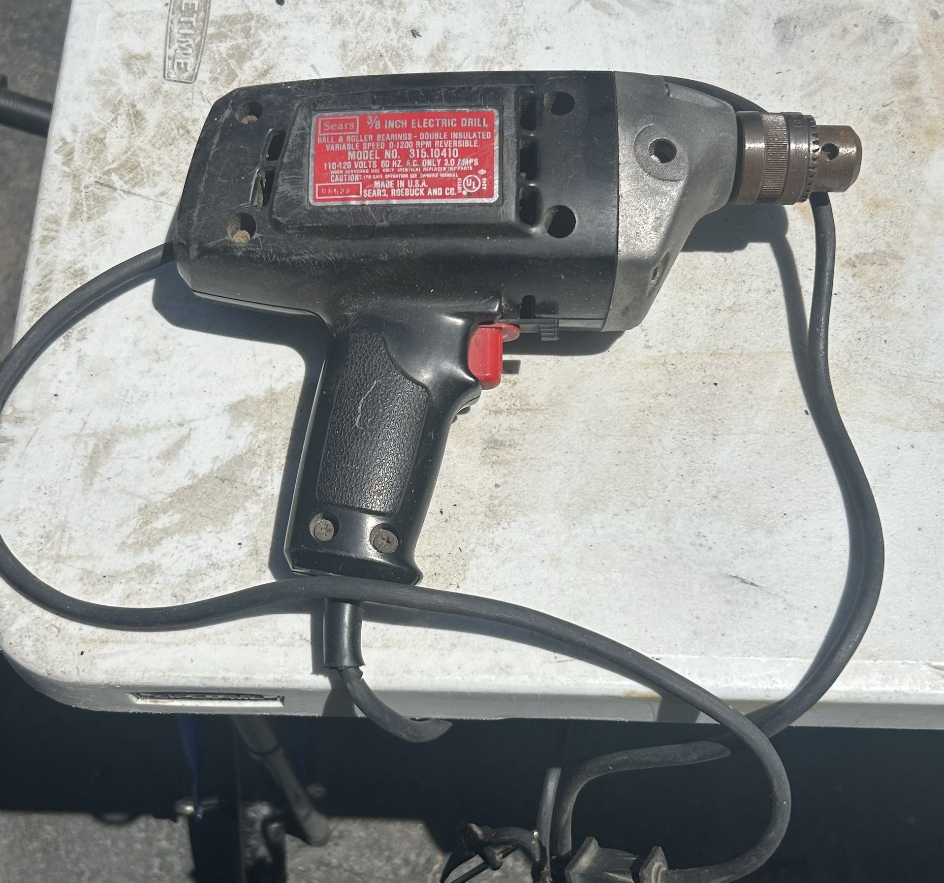 Craftsman Electric Drill