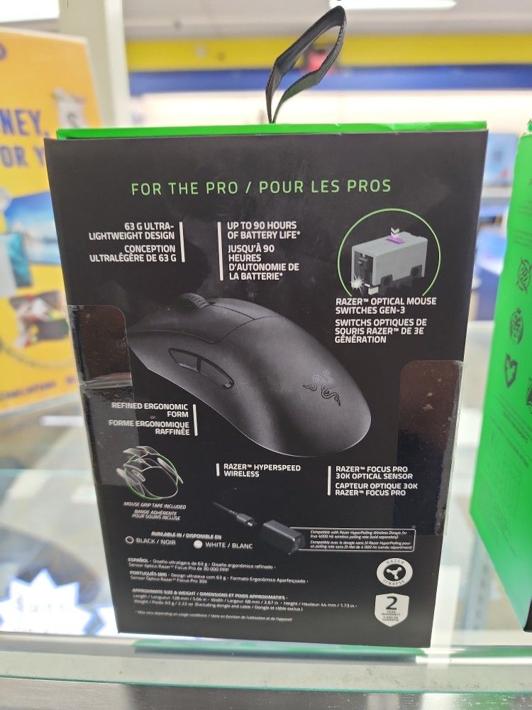 GAMING MOUSE RAZER DEATHADDER V3 PRO