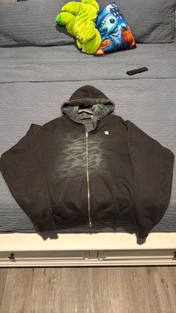 Hellstar zip up hoodie size small