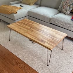 Butcher block Coffee Table