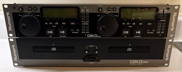 Numark Rack Mount Dual CD Player (for Dj's and Clubs)