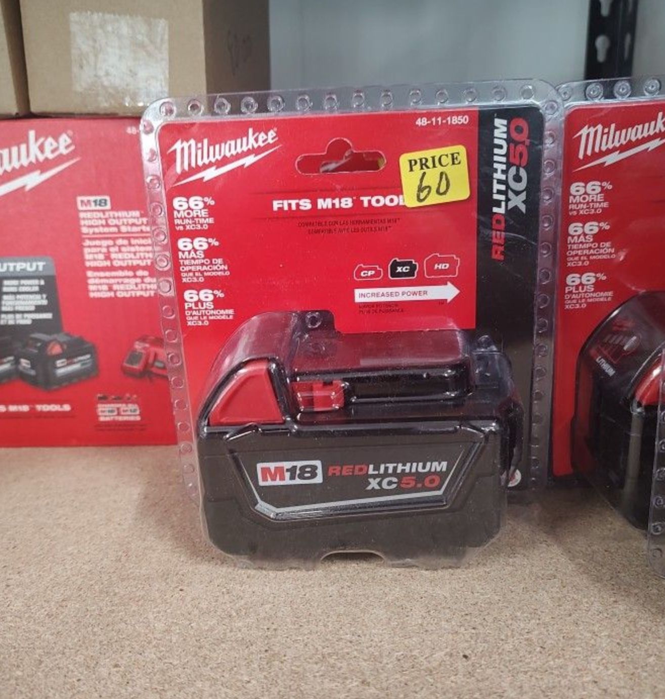 Milwaukee M18. 5.0 Batterie