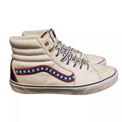 Vans American flag Stripe High Sneakers $65 (Good Condition) Size 10.5