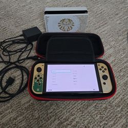 Nintendo Switch Oled Zelda Tears Of The Kingdom Edition
